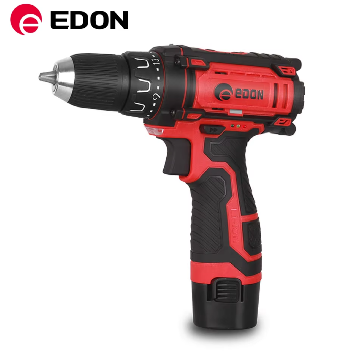 EDON  สว่านไร้สาย 12V รุ่น AD-12AP แบตเตอรี่ 2 ก้อน 