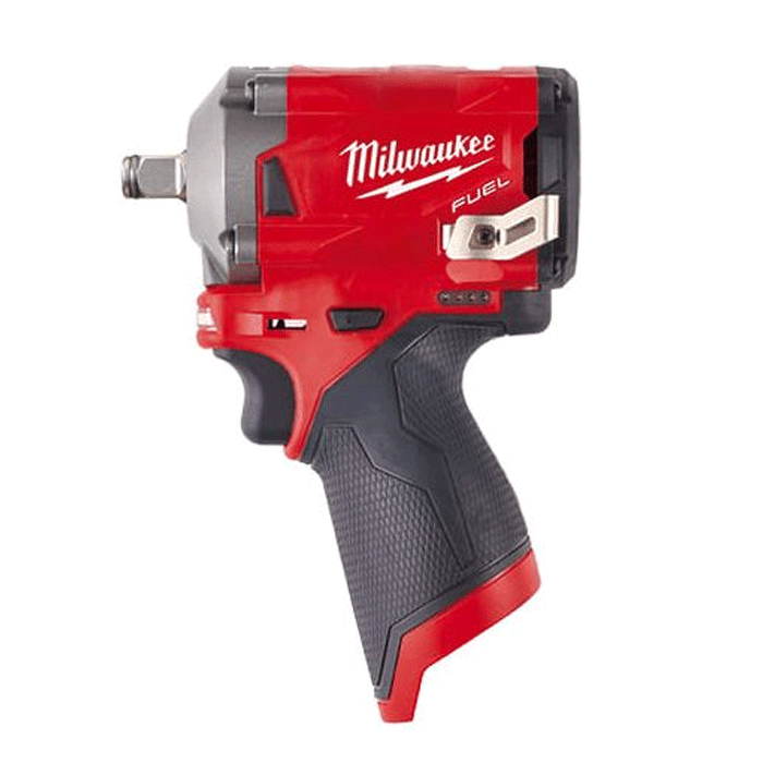 MILWAUKEE M12 FIWF12-0C บล็อกกระแทกไร้สาย 12 โวลต์ 1/2" (เครื่องเปล่า)